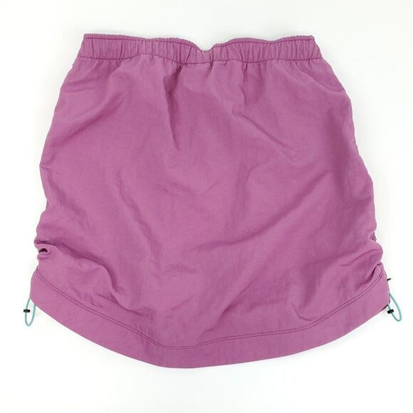 Nike Women's Sportwear Swoosh Woven High Rise Skirt Purple - Picture 6 of 11